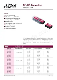 THI 2420 Datasheet Cover