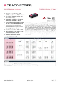 THM 30-4821WI Datasheet Cover