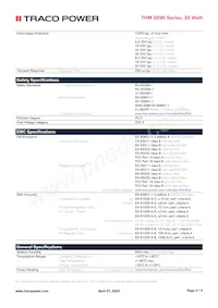 THM 30-4821WI Datasheet Page 3