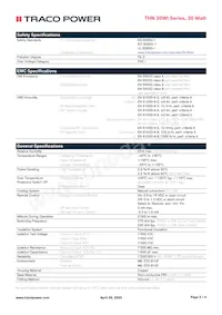 THN 30-4825WI Datasheet Page 3