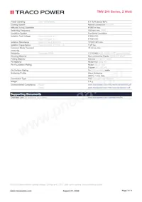 TMV 2-24159HI Datasheet Page 3