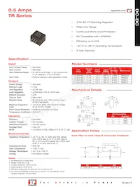 TR05S15 Datenblatt Cover