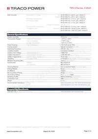 TRS 2-4823 Datasheet Page 3