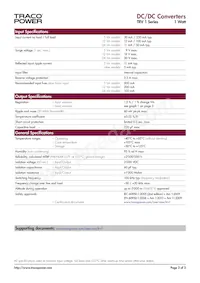 TRV 1-2419 Datasheet Page 2