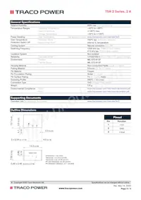 TSR 2-0525 Datasheet Page 3