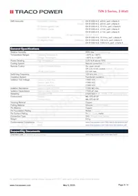 TVN 3-2423 Datasheet Pagina 3