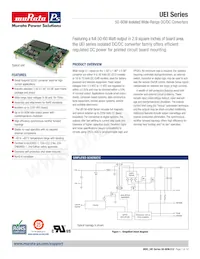UEI-15/3.3-Q12N-C Datasheet Cover