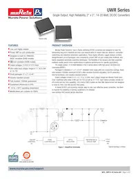 UWR-15/1300-D12A-C Datasheet Cover