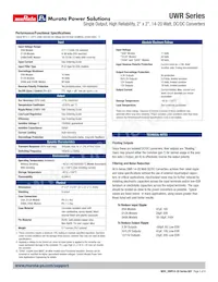 UWR-15/1300-D12A-C Datasheet Page 3