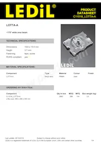 C11518_LOTTA-A Datasheet Copertura