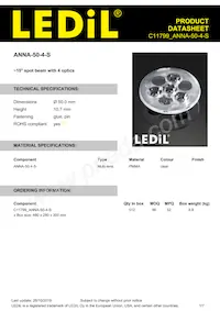 C11799_ANNA-50-4-S Datasheet Copertura