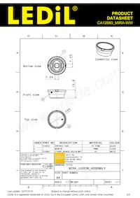 CA12880_MIRA-WW Datasheet Pagina 2