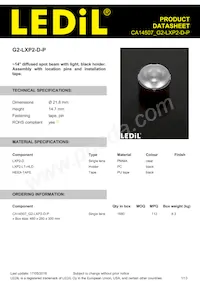 CA14507_G2-LXP2-D-P Datasheet Copertura