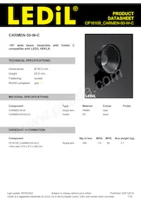 CP16109_CARMEN-50-W-C Datasheet Copertura