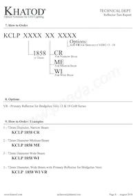 KCLP1858CR Datasheet Page 8