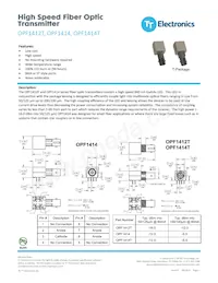 OPF1412T Datenblatt Cover