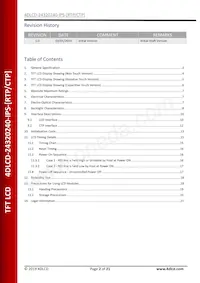 4DLCD-24320240-CTP-IPS Datasheet Page 2