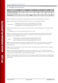 4DLCD-24320240-CTP-IPS Datasheet Page 8