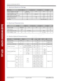 4DLCD-24320240-RTP Datasheet Page 6