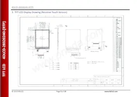 4DLCD-28320240-RTP Datasheet Pagina 5