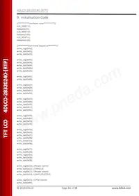 4DLCD-28320240-RTP Datasheet Page 11