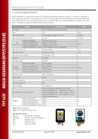 4DLCD-32320240-CTP Datasheet Pagina 3
