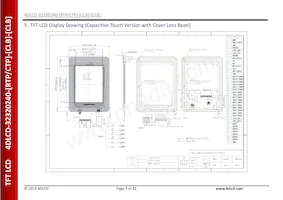 4DLCD-32320240-CTP Datasheet Pagina 7