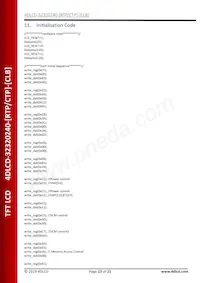 4DLCD-32320240-CTP Datasheet Page 13