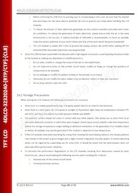 4DLCD-32320240-CTP Datasheet Page 20