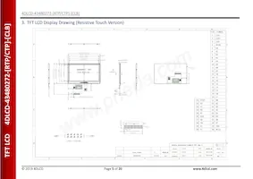 4DLCD-43480272-CTP-CLB Datasheet Pagina 5