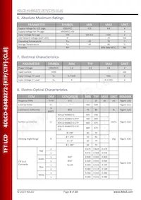 4DLCD-43480272-CTP-CLB Datasheet Page 8