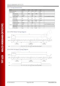 4DLCD-90800480-CTP Datasheet Page 13