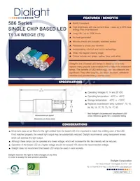 5861A05103F Datasheet Cover