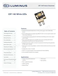 CBT-140-WDH-C15-QA220 Datasheet Copertura