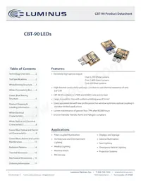 CBT-90-R-C11-HM100 Datasheet Copertura