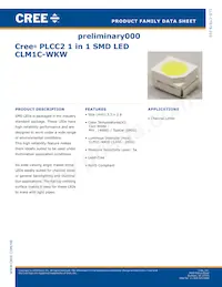 CLM1C-WKW-CWBXA453 Datasheet Cover