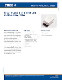 CLM3A-GKW-CVBWB7A3 Datasheet Copertura