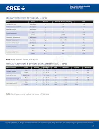 CLM4B-GKW-CYAYB793 Datasheet Pagina 2