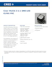 CLY6C-FKC-CHKMPDGBB7A363 Datasheet Copertura