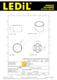 CP10444_LISA-SS Datasheet Pagina 2