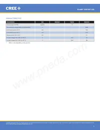 CXB1507-0000-000F0ZG2L5A Datasheet Pagina 2