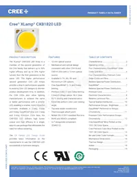 CXB1820-0000-000N0UR440H Datasheet Copertura