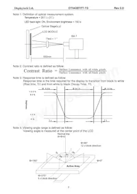 DT043BTFT-TS Datasheet Page 8