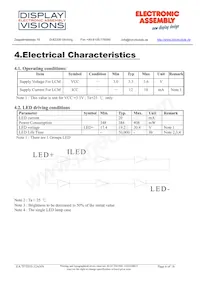 EA TFT035-32ANN Datasheet Page 6