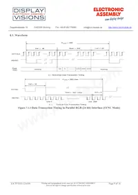 EA TFT035-32ANN Datasheet Pagina 9