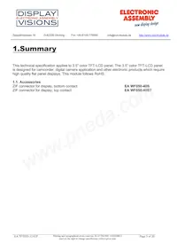 EA TFT035-32ATP Datasheet Pagina 3