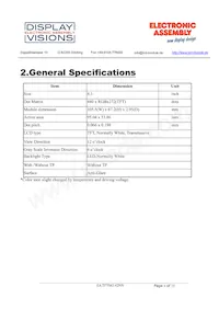 EA TFT043-42ANN Datasheet Page 4