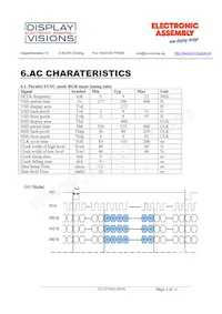 EA TFT043-42ANN Datasheet Page 8