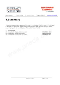 EA TFT057-32ATS Datasheet Page 3