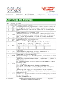 EA W064048-XALG Datasheet Page 6